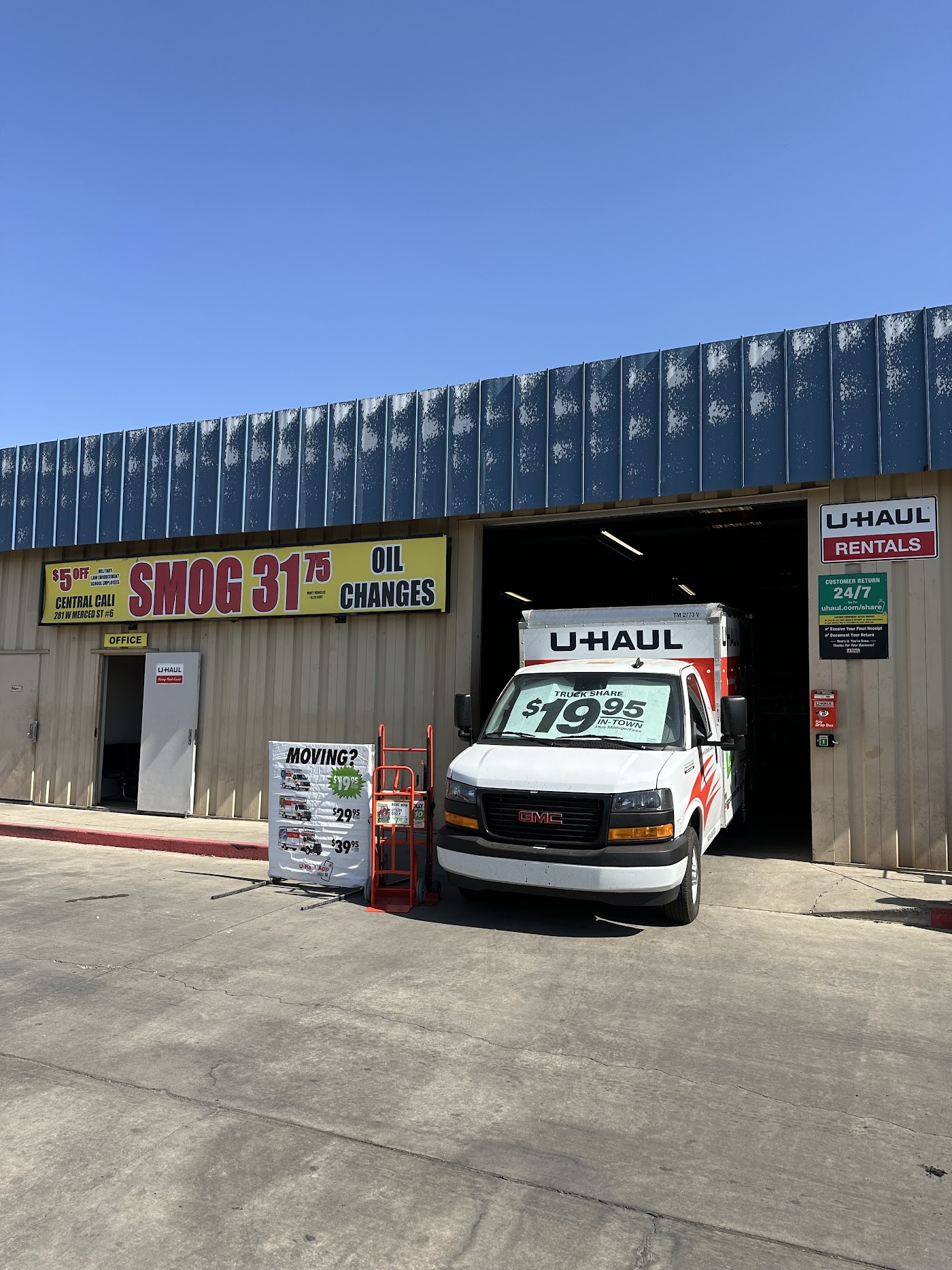 Dinuba Smog Station Central Cali